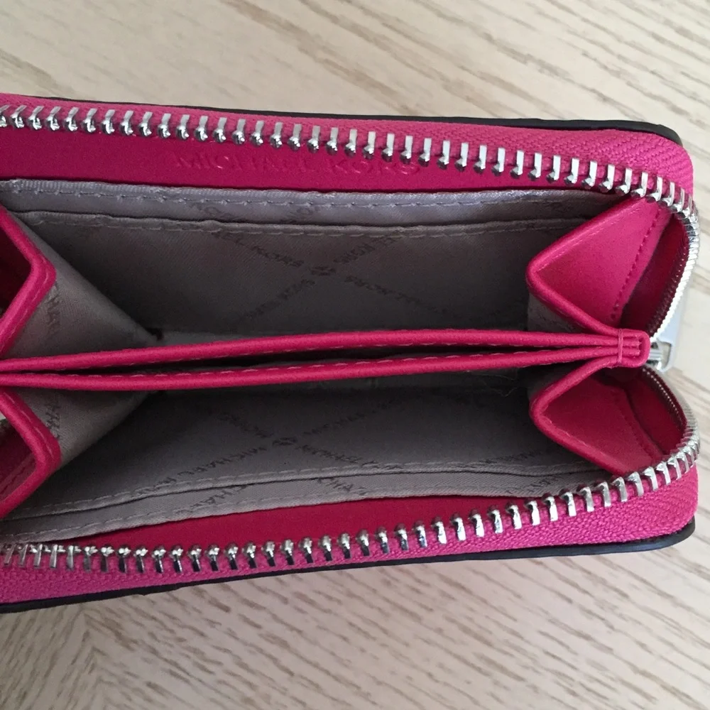 Michael Kors Electric Pink Card Case